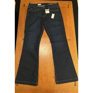 GAP Long & Lean Dark Wash Trouser Jeans Size 27 NWT